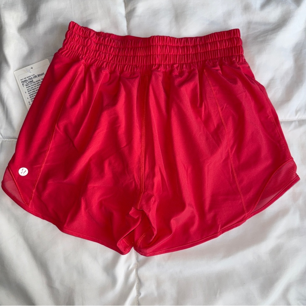 Lululemon Hotty Hot HR Short 4” Glazed Pink - Picture 2 of 3